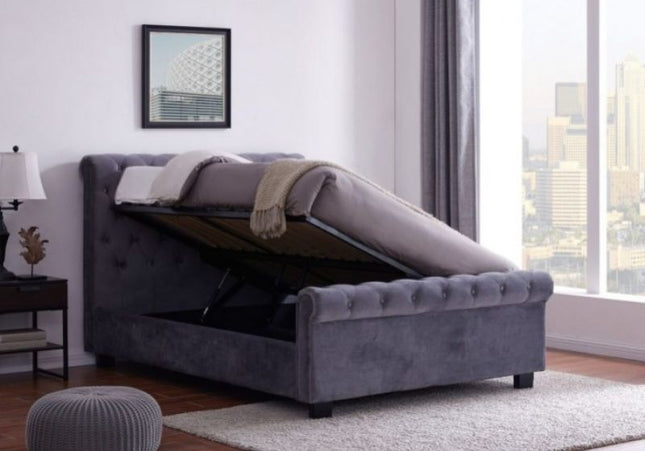 Whitford Side Ottoman Bed Bundle - Double or King Size