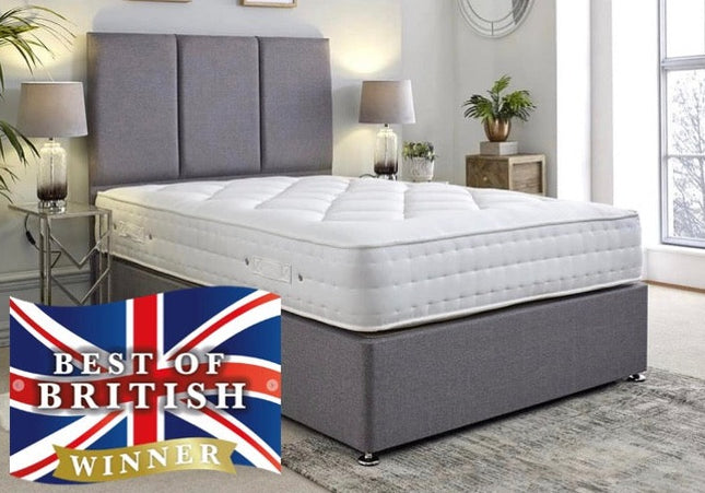 3 Panel Headboard Divan Bed