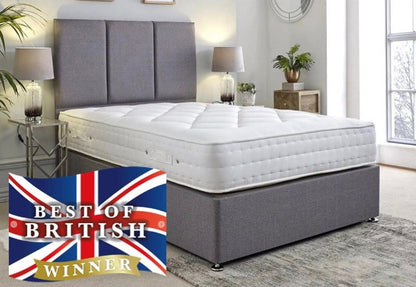 3 Panel Headboard Divan Bed