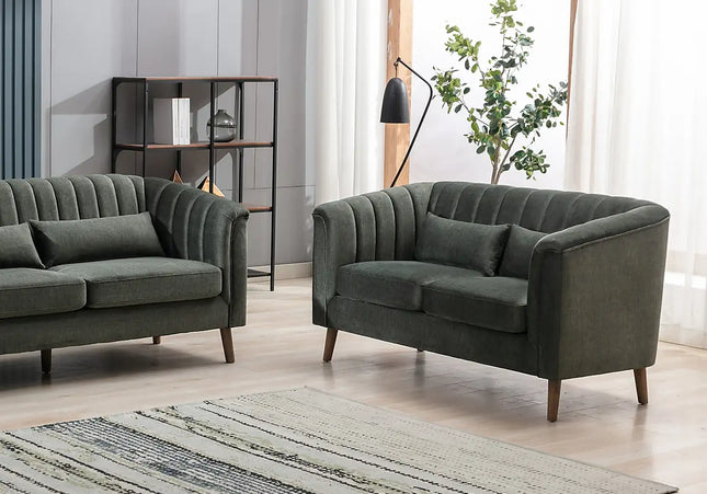 Charlotte 3+2 Seater In Grey