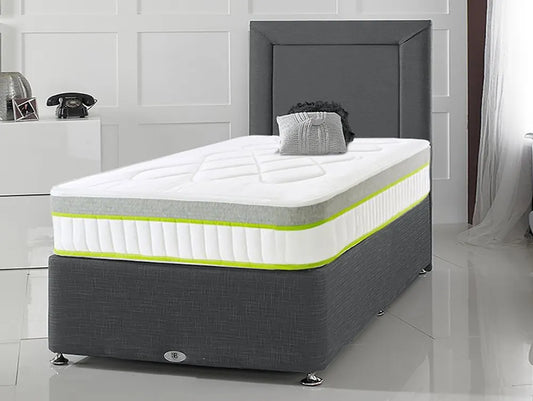 The Border Headboard Single Divan Bed