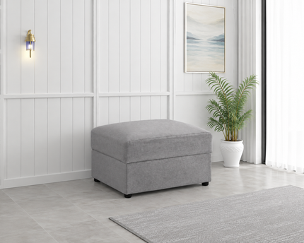 Mirabel Grey Footstool