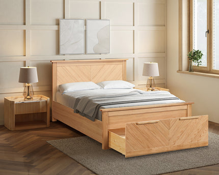 Kenji Drawer Storage Bed Bundle