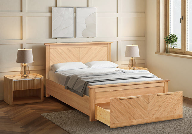Kenji Drawer Storage Bed Bundle