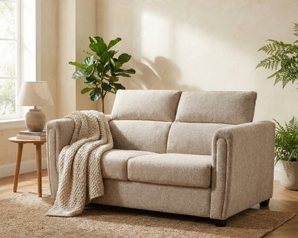 Mayfair Fabric Sofa Bed – Beige