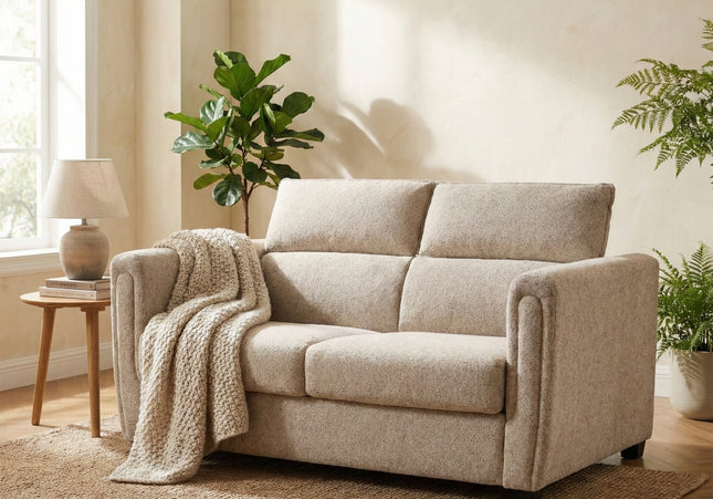 Mayfair Fabric Sofa Bed – Beige