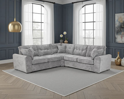 Messina Grey 2c2 Large Corner Sofa