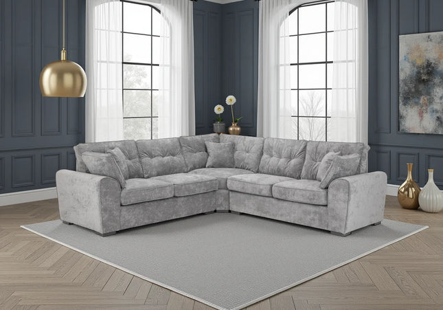 Messina Grey 2c2 Large Corner Sofa