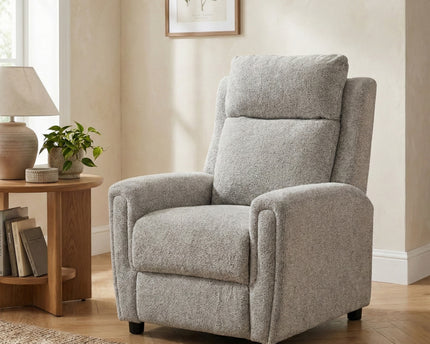 Mayfair Fabric Armchair – Ash