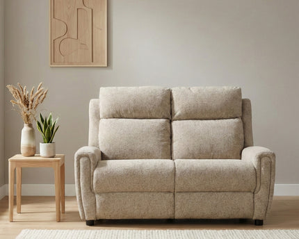 Mayfair 2 Seater Fixed Sofa – Beige