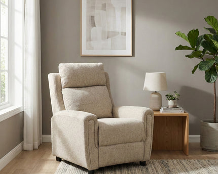 Mayfair Fabric Armchair – Beige