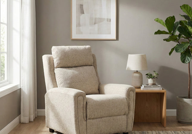 Mayfair Fabric Armchair – Beige