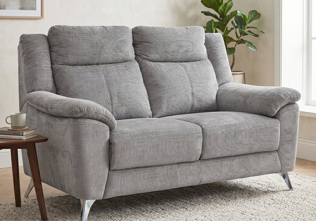 Monroe Fixed 2 Seater Sofa in Ash