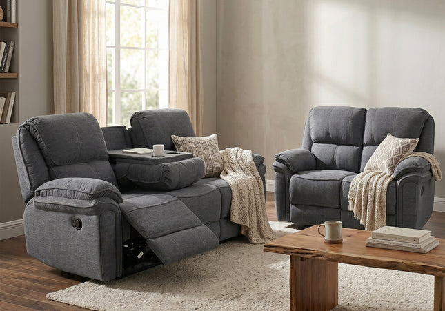 Belmont 3+2 Suite in Grey