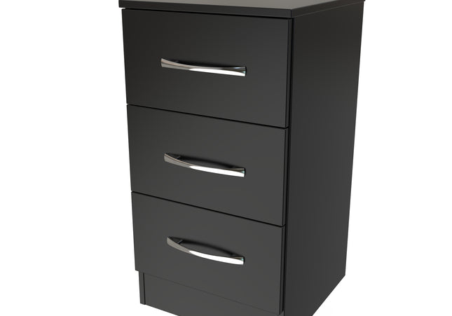 Avon Bedroom Collection In Black Matt