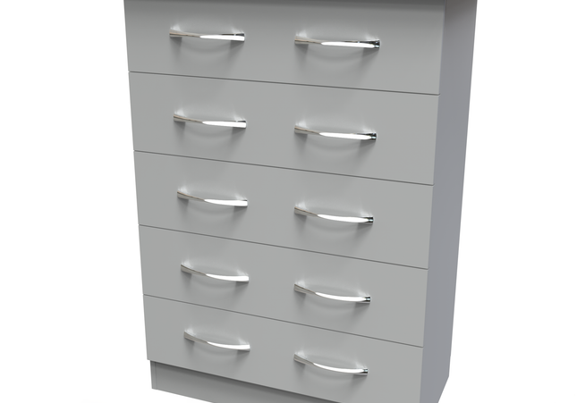 Avon Bedroom Collection Set In Dusk Grey