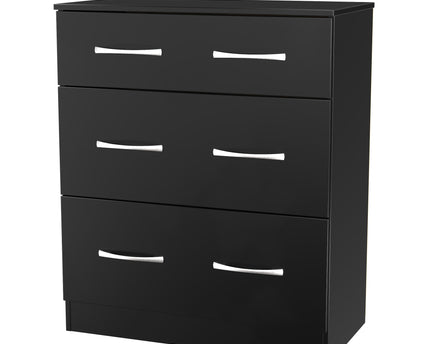 Avon Bedroom Collection In Black Matt