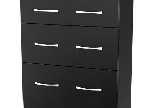 Avon Bedroom Collection In Black Matt