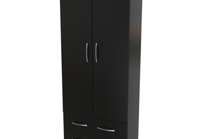 Avon Bedroom Collection In Black Matt