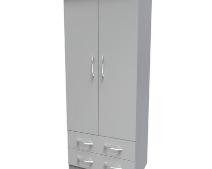 Avon Bedroom Collection Set In Dusk Grey