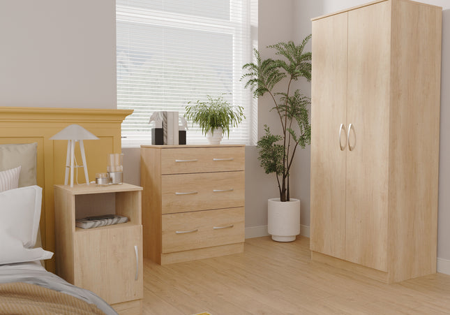 Avon Bedroom Collection In Bardolino Oak