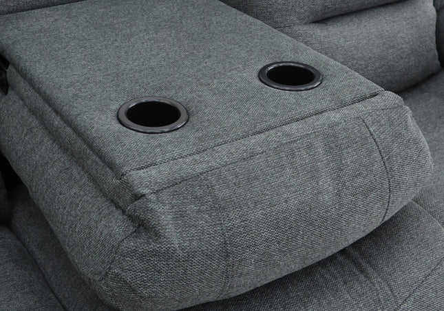 fold down middle seat with drink holder 