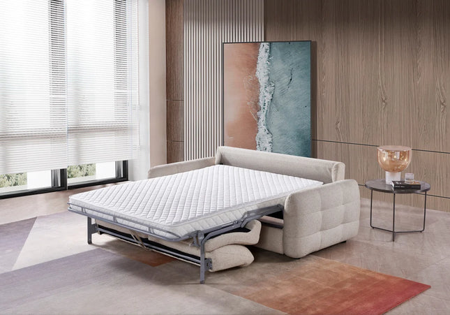 Athens Sofa Bed 3 Seater In Beige