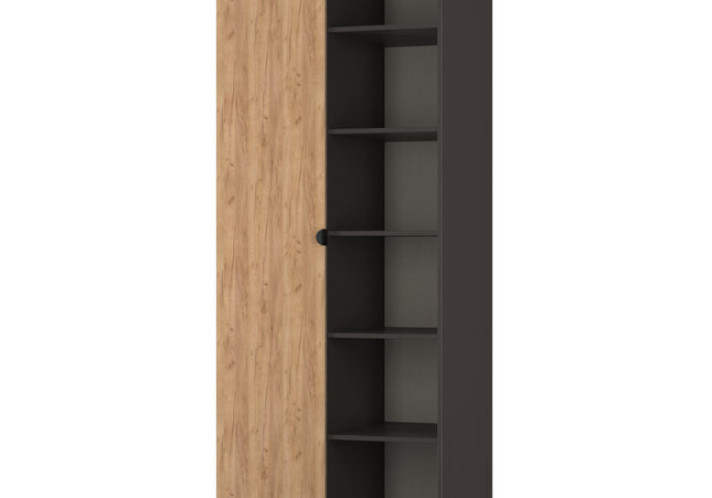 Bora Bedroom Collection In Oak And Graphite