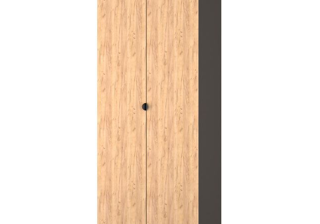 Bora Bedroom Collection In Oak And Graphite