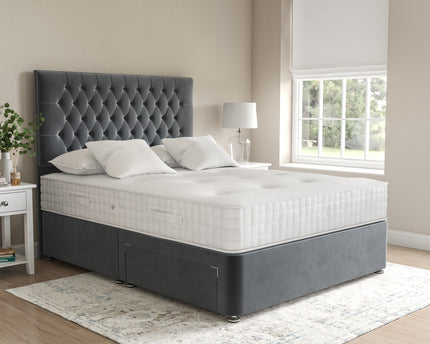 Chesterfield Headboard - Divan Bed Bundle