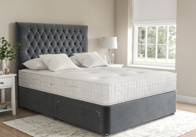 Chesterfield Headboard - Divan Bed Bundle