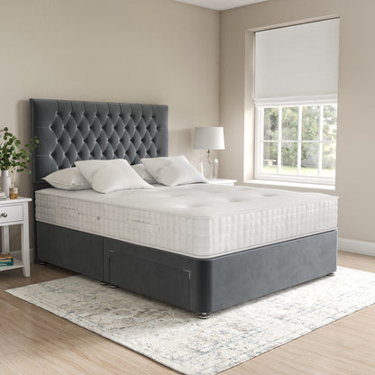 Chesterfield Headboard - Divan Bed Bundle
