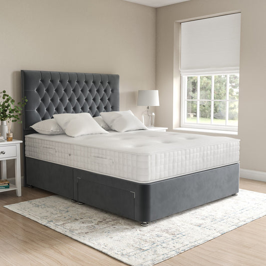 Chesterfield Headboard - Divan Bed Bundle