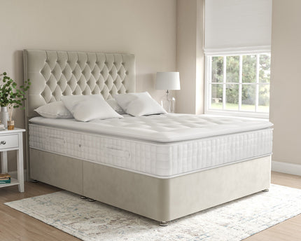 Chesterfield Headboard - Divan Bed