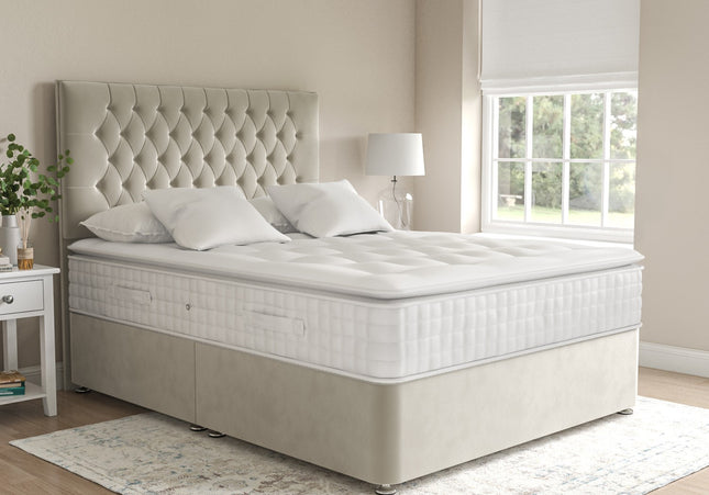 Chesterfield Headboard - Divan Bed
