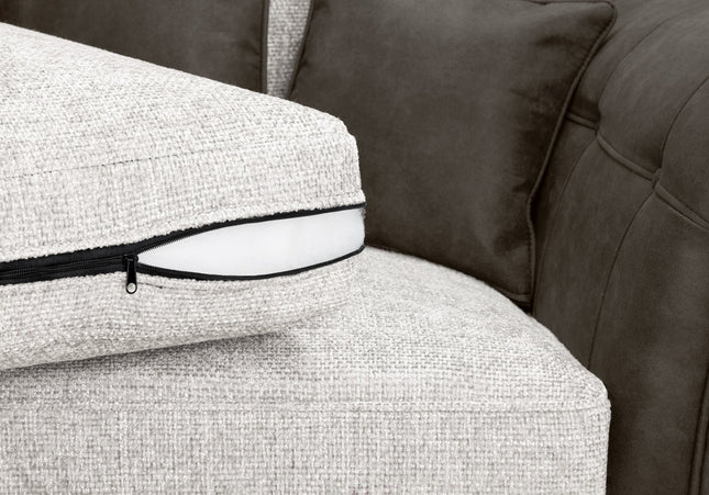 Bella 3+2 Seat Sofa Set In Grey