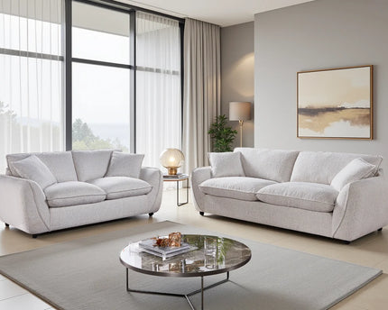 Berlin 3+2 Sofa Set – Beige
