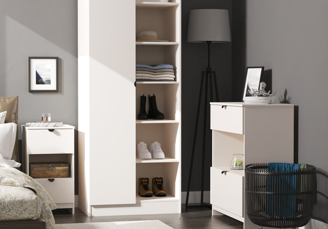 Bora Trio Bedroom Set In Matt White