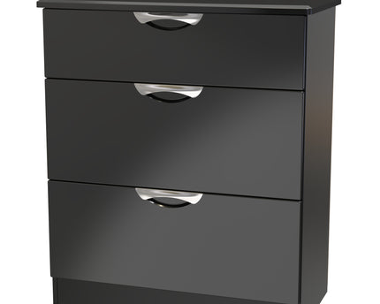 Camden Bedroom Collection In Black Gloss