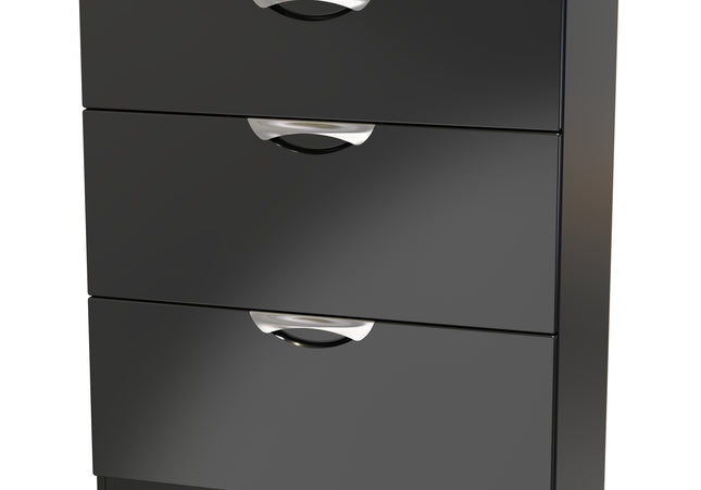 Camden Bedroom Collection In Black Gloss