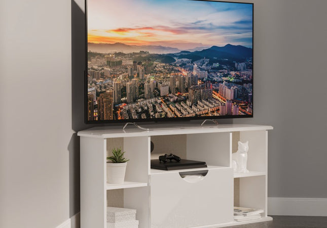 Camden Tv Unit In White Gloss