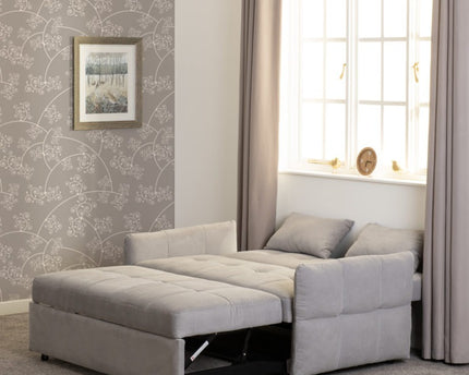 Chelsea Sofa Bed In Silver Grey