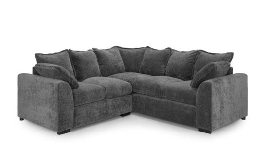 Colton Compact Corner Sofa - Grey