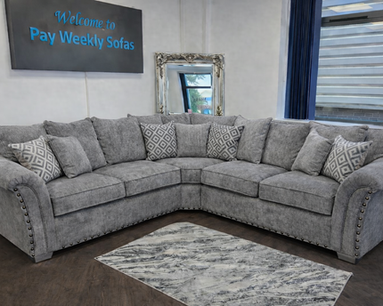 Harrison 2c2 Corner sofa In Grey