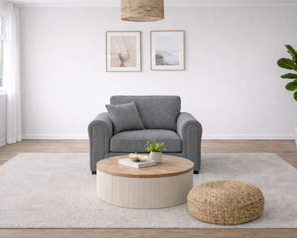 Michelle Arm Chair In Grey