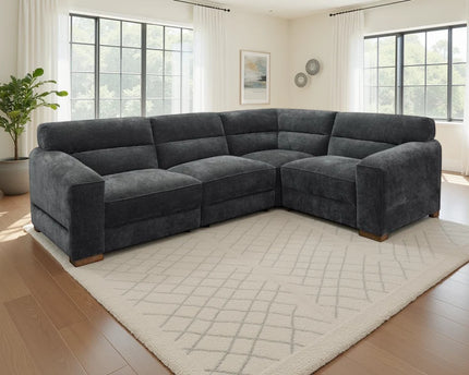 Chicago Universal Corner Sofa – Charcoal