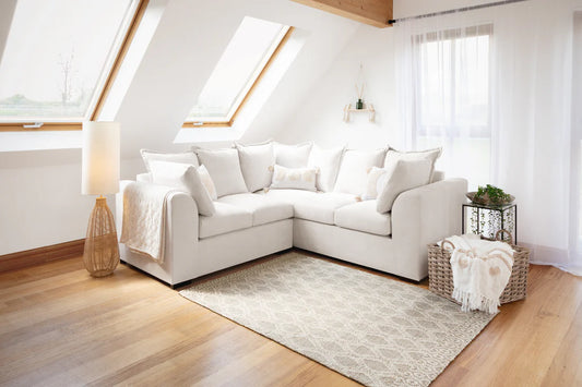 Colton Compact Corner Sofa - Natural