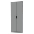 Dusk Grey / 2 Door Wardrobe