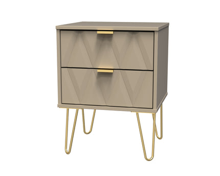 Diamond Bedroom Collection In Mushroom