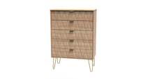 Bardolino Oak / 5 Drawer Chest